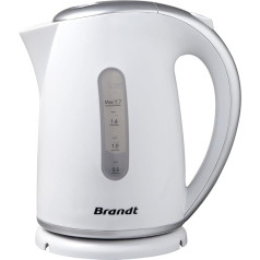 BRANDT bo1705s Wasserkocher weiß/silber 1,7 л