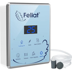 Генератор озона, FELLAT 600 мг/ч Бытовой генератор озона для воды и воздуха, очиститель воздуха, генератор озона, портативный многоцелевой гене