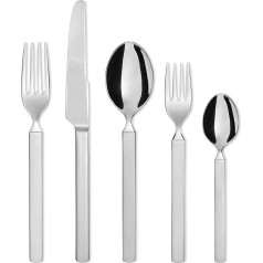 Alessi 4180S5 Besteckset 5-TLG, Edelstahl, Silber, 11 x 4 x 27 см, 5-Einheiten