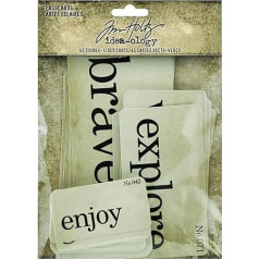 Tim Holtz Paper Crafts, белый