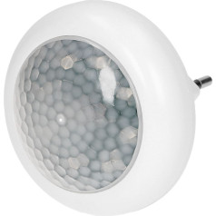 Светодиодный ночник с датчиком движения и сумерек, 120°, 8xLED, 40lm, 6500K