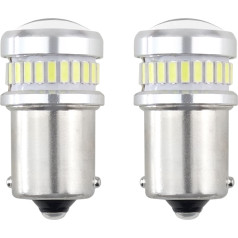 Светодиодные лампы canbus 3014 24smd + 3030 6smd ba15s p21w r10w r5w белый 12v 24v -02448