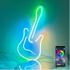 Настенный знак Gaoxun Neon Lights (RGBIC Guitar)
