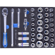 'King Tony - 24pc 1/2 Socket Set Metric 6pt FOR Tool