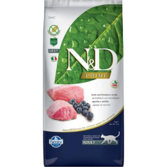 n&d prime lamb & blueberry adult - сухой корм для кошек - 5 кг