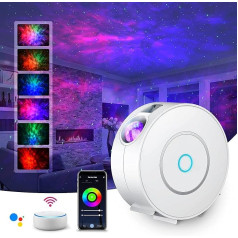 LED WIFI Звездное небо проектор, SUPPOU Smart Night Light 3D Галактика Звезда проектор лампы дети взрослые с RG затемнения/голос управления/WiFi подключение 