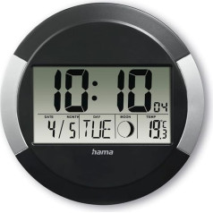 Настенные часы Hama Radio cont.wall clock pp-245,b