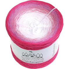 Пряжа LiLu´s Märchengarne Lovely Fuchsia Colour Gradient 4-Ply 300 г / 1140 м