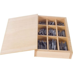 SEWACC 2pcs bead stick kids wooden toys zabawki stymulujące rozwój jewellery set toys for counting kids toys kids counting toys kids beads wooden