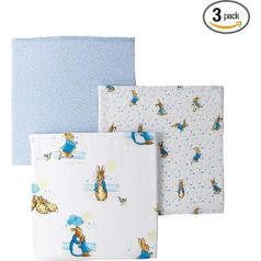 Beatrix Potter Peter Muslin Squares Set of 3