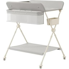 M-Castle Портативный складной детский пеленальный столик с колесиками, пеленальный столик Heighi Регулируемая пеленальная станция для младенце