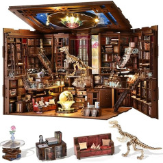 MiniCity Book Nook Kit, DIY Miniature Dollhouse Booknook Kit (Beyond Library Max)