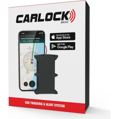 Carlock Basic GPS Tracker Автомобильная сигнализация Цифровое устройство слежения с приложением для смартфона Передатчик отслеживает ваш автомобил