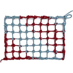 Huanpin Children's Climbing Net, Indoor Protection Net, Outdoor Sports Development Training Crawling Net Wall Protective Net Playground Equipment, for Ages 3 and Above 14 mm 12 cm Diameter