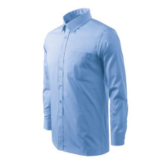 Рубашка Malfini Style LS M MLI-20915 синяя/M