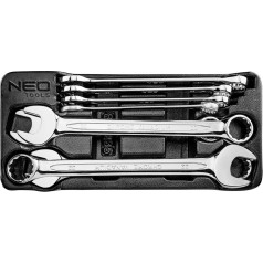 NEO Ключи комбинированные 20-32 мм, набор из 8 шт., вставка