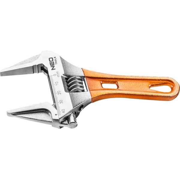 NEO Короткий разводной ключ 156 мм, диапазон 0-43 мм