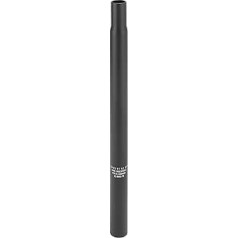 X AUTOHAUX Fahrradsattelstütze, Aluminiumlegierung, ohne Skala, 25,4 x 400 mm, Schwarz