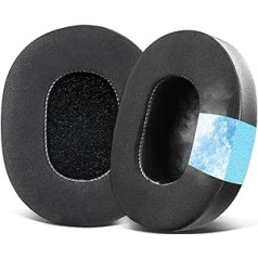 SOULWIT Cooling Gel Replacement Ear Pads for Skullcandy Hesh 3/ANC/Evo & Crusher Wireless/ANC/Evo & Venue ANC Over-Ear Headphones