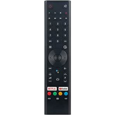 AULCMEET Remote Control Replacement for Caixun TV ES43S1A ES55S1A EC75E1A EC65E1A EC43S1A EC50S1A EC75E1UA ES50S1A EC55S1A EC43S1UA EC50S1UA EC55S1UA EC65E1UA