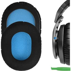 Geekria Earpad Replacement for HD8 DJ Headphone Ear Pad/Ear Cushion/Ear Cups/Ear Cover/Earpads Repair Parts (Nubuck Leather)