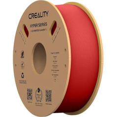 Creality Hyper PLA Filament for 3D Printers, 1.75 mm 3D Printing Filament, 1 kg Cardboard Spool, Dimensional Accuracy +/- 0.03 mm, Suitable for Most FDM 3D Printers (Blue)