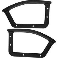 Kichouse Подлокотник 2 Шт. Офисное Кресло Кольцо Рука Сменные Части Стол Кресло Офисный Стол Аксессуары Коляска Аксессуары Пластик Черный Офис