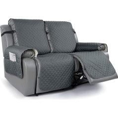 Xdks Чехлы для диванов, чехлы для реклинеров, чехлы для диванов из микроткани для домашних животных (серый)