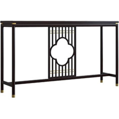 Chengbeautiful Вход Консоль Стол Массив Дерева Крыльцо Прихожая Гостиная Небольшая Квартира Дом Простой Современный Крыльцо Стол На Стену Стол (