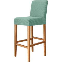 ‎Wangle Натяжные жаккардовые чехлы для барных стульев Съемные моющиеся чехлы для барных стульев Эластичный обеденный стул Slipcovers Высота барн