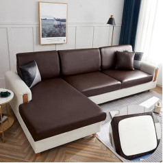 OKJK Замена для дивана сиденье подушки крышка, водонепроницаемый PU искусственной кожи технологии ткани мебели диван защиты, для гостиной ди