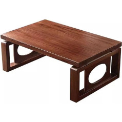 Кофейный столик из массива дерева, столик для балкона, низкий столик для дзен, кофейный столик для гостиной, низкий обеденный столик, порта