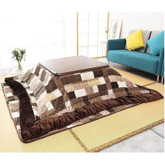 Wbjlg Kotatsu Потолочный обогреватель Kotatsu Кофейный столик, японская печь Tatami Низкий столик, теплый стол Комплект футонов,