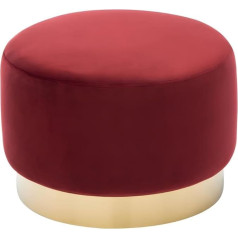 Vente-Unique Мешок для бобов CLORIA Velour - бордовый