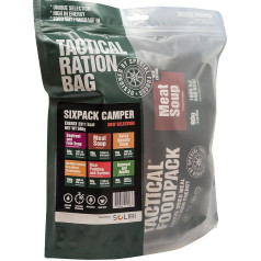 Tactical Fooodpack - Camper | Freeze-Dried Premium Meals - Instant Outdoor Food for Camping, Trekking and Office | Natural Ingredients, Quick Preparation, Long Shelf Life