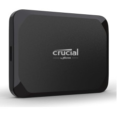 Внешний жесткий диск SSD Crucial X9 2TB, до 1050 Мб/с, совместим с ПК, Mac и игровыми консолями, USB-C 3.2, портативный SSD - CT2000X9SSD902