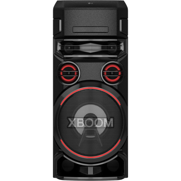 Колонка для вечеринок LG XBOOM ON7, звуковая система Onebody (Bluetooth, функция DJ и караоке), черный [модельный год 2020]