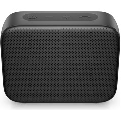 HP Bluetooth Speaker 350 (зарядный кабель USB-C, разъем 3,5 мм, Bluetooth, встроенный микрофон, защита от брызг) Квадратный / черный