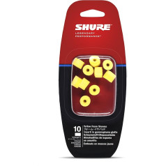 Shure EAYLF1-10 Schaumstoff-Ohrpassstücke für SE Ohrhörer (10 St.), Gelb