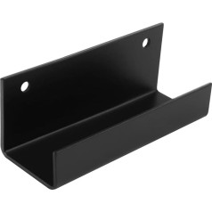 4 сверхпрочных настенных крючка длиной 125 мм Изготовлены из углеродистой стали с внутренней шириной 25 мм и толщиной 2 мм Подходят для ванных