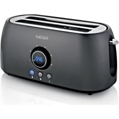Тостер HAEGER Future Plus - 1400 Вт с электронным счетчиком времени