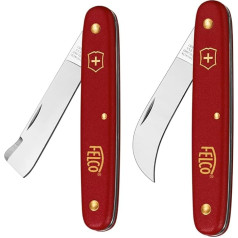 FELCO 3.90 20 Oculier / Cutting Knife (Нож-окулист 10 см, правосторонний нож, многофункциональный нож, с корытоподъемником, лезвие из нержавеющей стали)