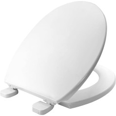BEMIS Chester Eco Recycled Plastic Toilet Seat | Ultra-Fix Patented and Durable Wobble Free | Fits Most Oval Toilets | Easy Installation