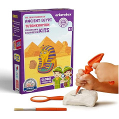 Arkerobox - Откройте для себя Древний Египет - Наборы для археологических раскопок - Строительные наборы для детей, чтобы научиться играть - С по