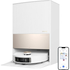 Робот-пылесос dreame L20 Ultra с технологией MopExtend, извлечением швабр, подъемом швабр, искусственным интеллектом, 7000 Па с базовой станцией для само