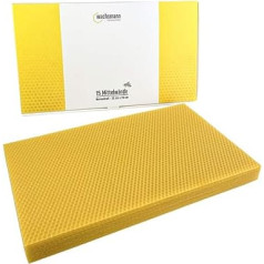 Paint it Red 100% чистый пчелиный воск - сертифицировано сделано в Германии | Пчелиные пластины и стенки | DIY свечи из пчелиного воска | Для пчеловод