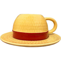 FINDAMAZE One Piece Anime Mug, кофейные чашки со шляпой Луффи, высококачественная керамическая чашка для молока, подарок на Рождество, день рождения, юб