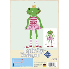 Pebaro Fretwork Frog Queen Artwork