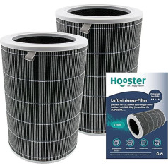 Комплект из 2 фильтров, совместимых с очистителем воздуха Xiaomi Mi Air Purifier 3C, 3H, PRO, а также 2, 2C, 2H и 2S, с чипом RFID, сменный фильтр для SCG4021GL