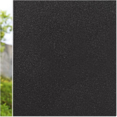 CottonColors Blackout Window Film Blackout Static Cling 100% Light Blocking Privacy Self Adhesive Window Film Anti-UV Window Sticker 90x200cm